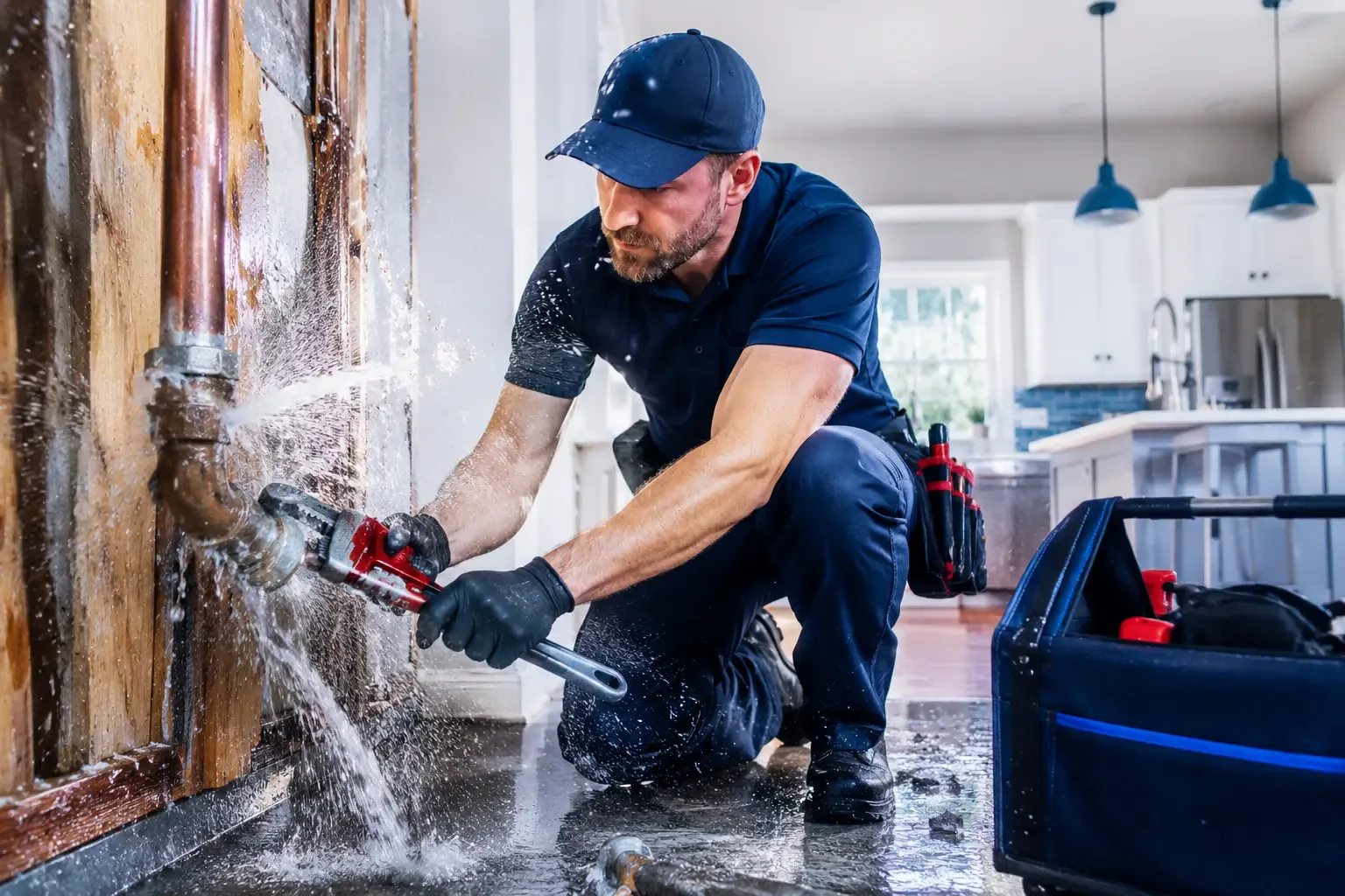 Local emergency pipe repair professionals in Cucumber, WV
